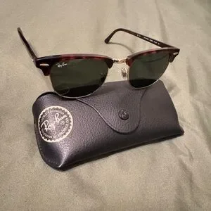Ray-Ban tortoise Frame Sunglasses with Black Case Ray-Ban | Accessories | Rayban Tortoise And Black Sunglasses  main image 2